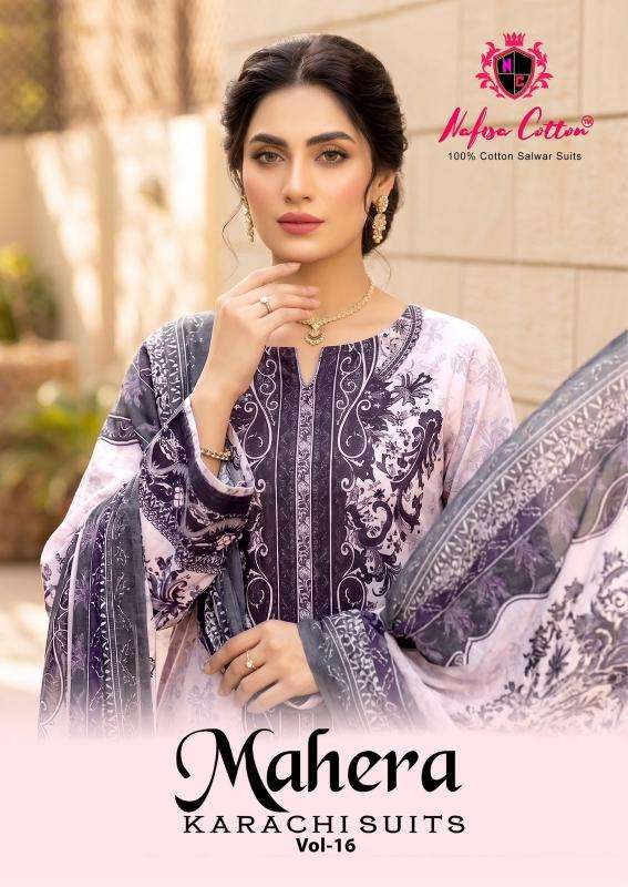 Nafisa mahera vol 16 Wholesale dress material suppliers