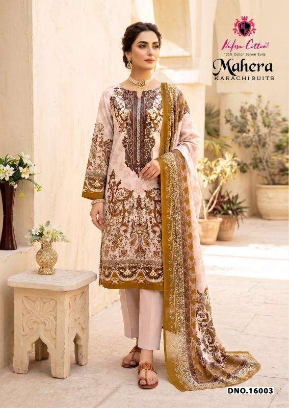 Nafisa mahera vol 16 Wholesale dress material suppliers