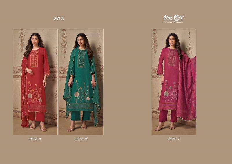 Omtex ayla  Morbi dress material market rates