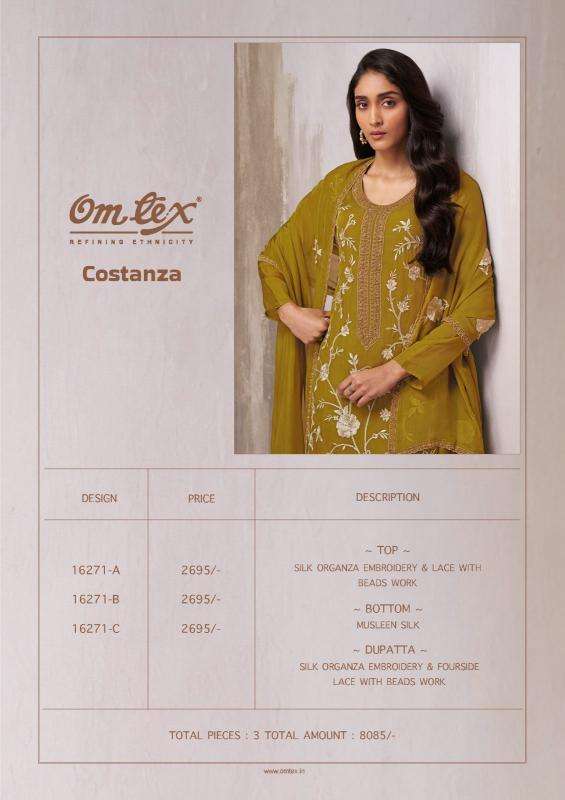 Omtex costanza Bulk dress material suppliers in Morbi