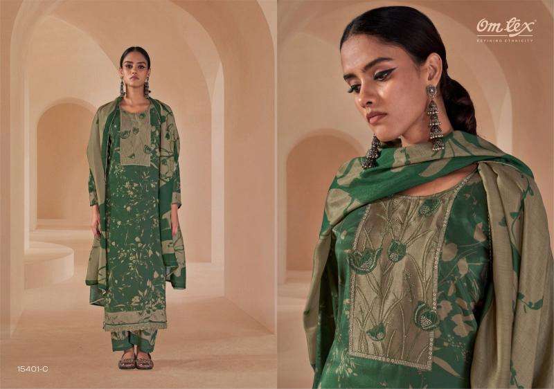 Omtex shahira Wholesale dress fabric