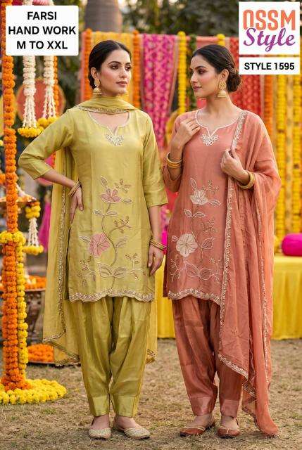 Ossm style 1595 Designer kurtis in bulk
