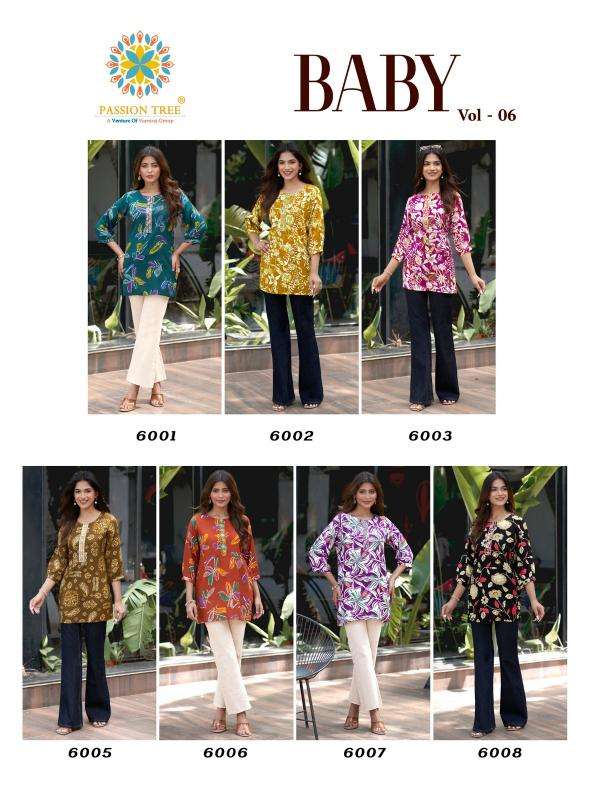 Passion tree baby vol-6   Wholesale Kurti in Botad