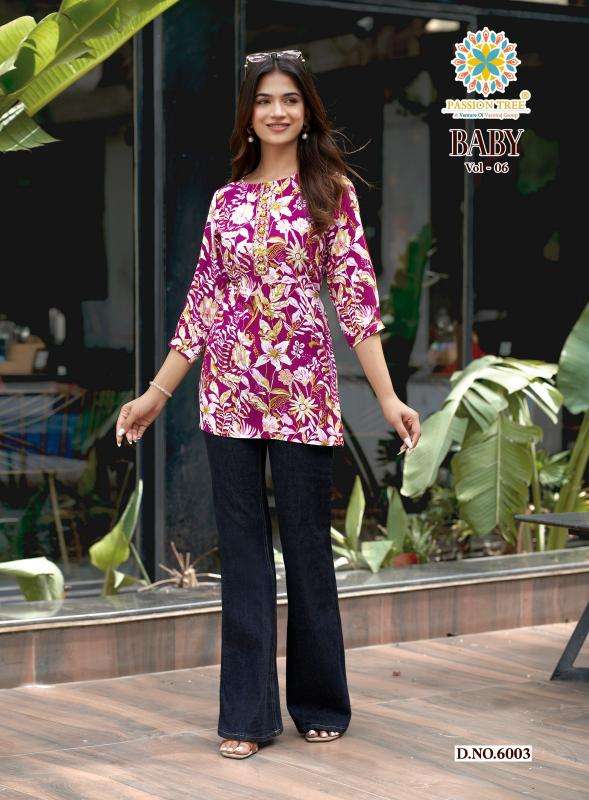 Passion tree baby vol-6   Wholesale Kurti in Botad