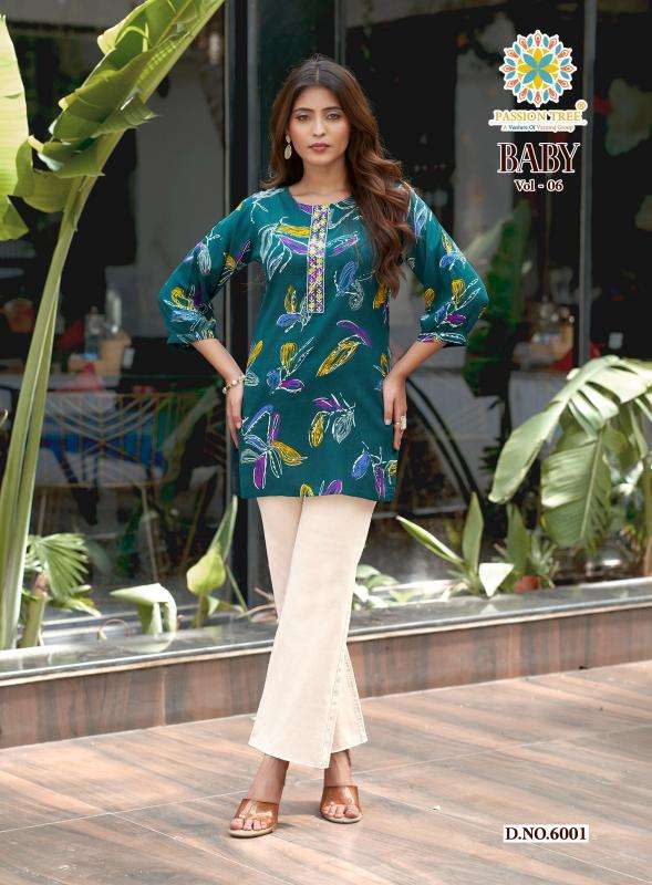 Passion tree baby vol-6   Wholesale Kurti in Botad