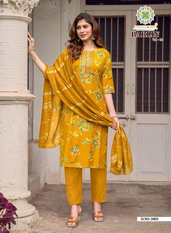 Passion tree barlin vol-2  Wholesale Kurti Suppliers in Banaskantha
