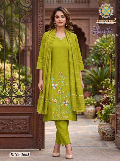 Passion tree raahi vol-3 Kurti manufacturers in Jamnagar