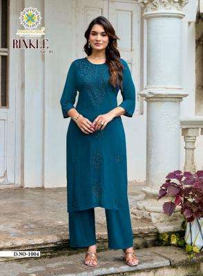 Passion tree rinkle vol-1 Wholesale kurti suppliers