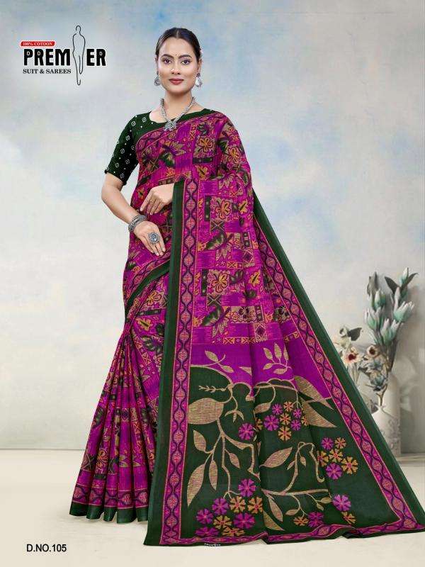 Premier south malai vol 3 Wholesale saree Botad