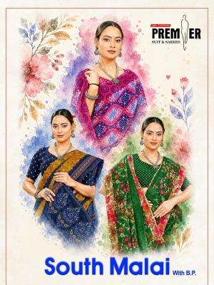 Premier south malai vol 3 Wholesale saree Botad