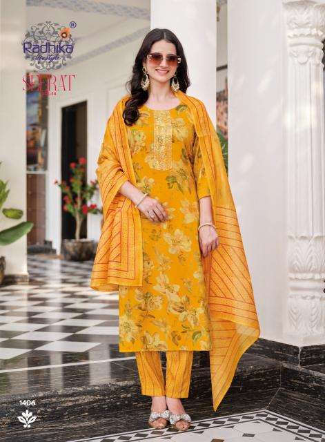 Radhika lifestyle seerat vol 14 Wholesale kurti suppliers in Jamnagar