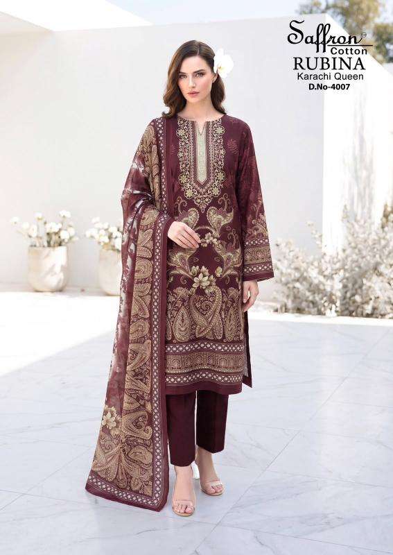 Saffron rubina vol 4 Wholesale fabric market in Gir Somnath