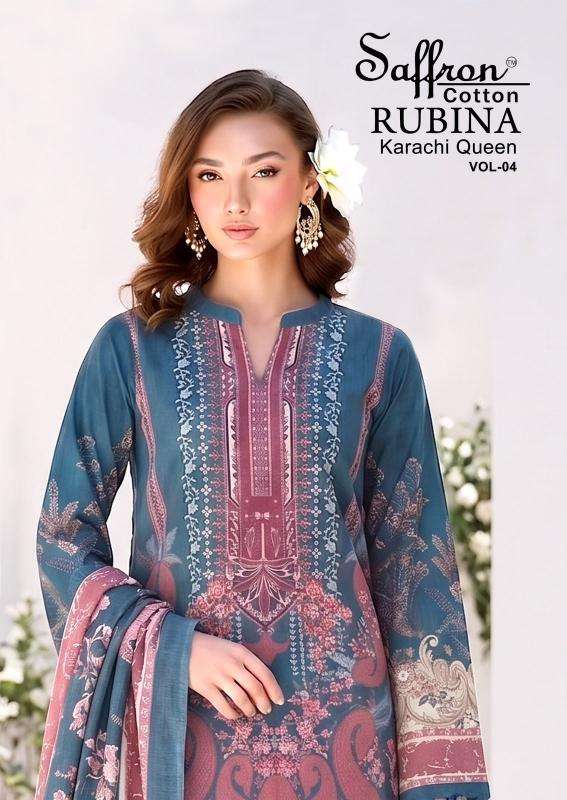 Saffron rubina vol 4 Wholesale fabric market in Gir Somnath