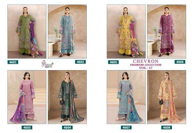 Shree fabs chevron premium collection vol 17 Wholesale Salwar Kameez suppliers