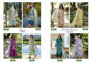 Shree fabs elaf signature vol-4 Pakistani fashion