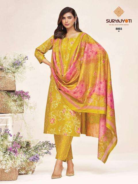 Suryajyoti poshak vol-8 Wholesale kurti suppliers in Dwarka