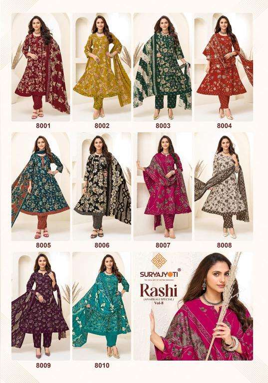 Suryajyoti rashi vol-8  Latest kurti designs in Mehsana