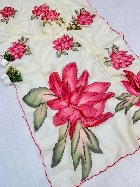 Svara floral  Jamnagar saree wholesale rate