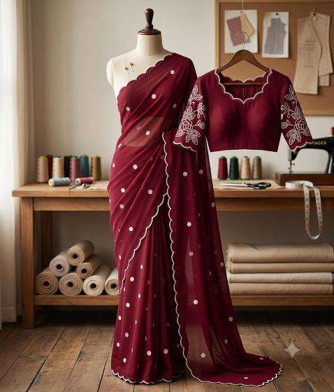 Svara georgette  Wholesale saree suppliers in Banaskantha