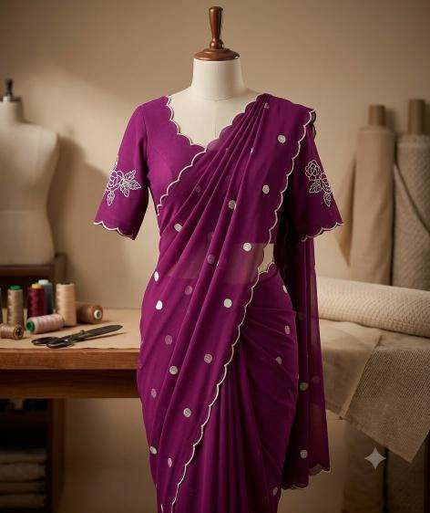 Svara georgette  Wholesale saree suppliers in Banaskantha