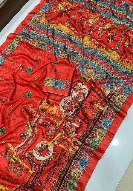 Svara mirror-2 Designer sarees wholesale in Mahisagar