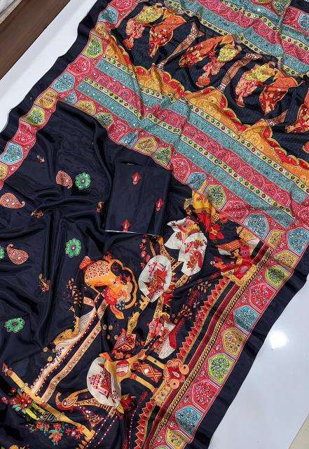 Svara mirror-2 Designer sarees wholesale in Mahisagar