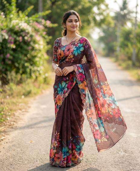 Svara Traditional sarees market in Bhruch