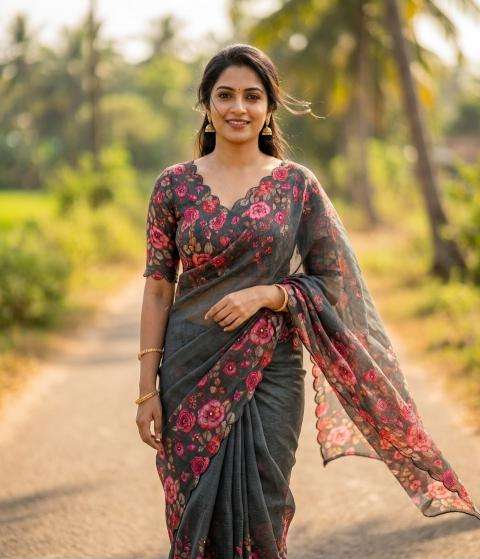 Svara Traditional sarees market in Bhruch