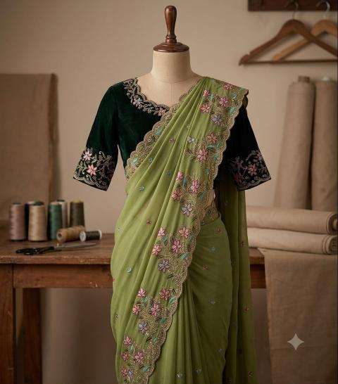 Svara vt~007  Bhruch saree market wholesalers
