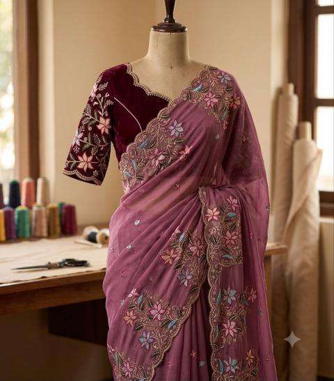 Svara vt~007  Bhruch saree market wholesalers
