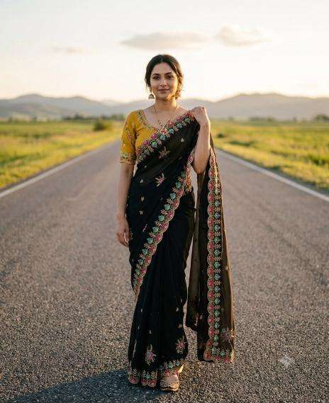 Svara VT~013 Bharuch saree market
