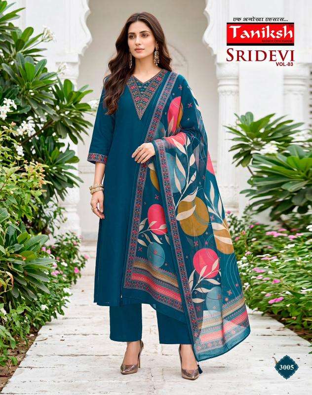 Taniksh sridevi vol 3 Kurti retailers in Ahmedabad