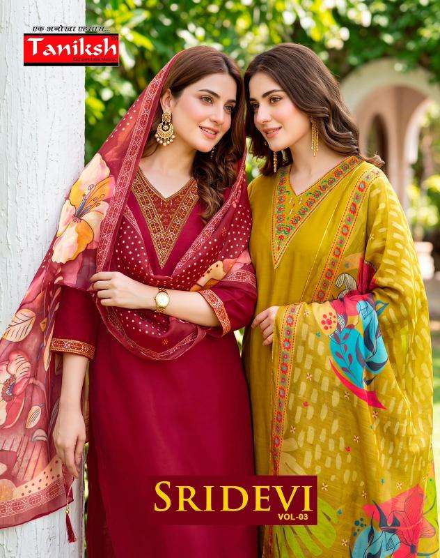 Taniksh sridevi vol 3 Kurti retailers in Ahmedabad