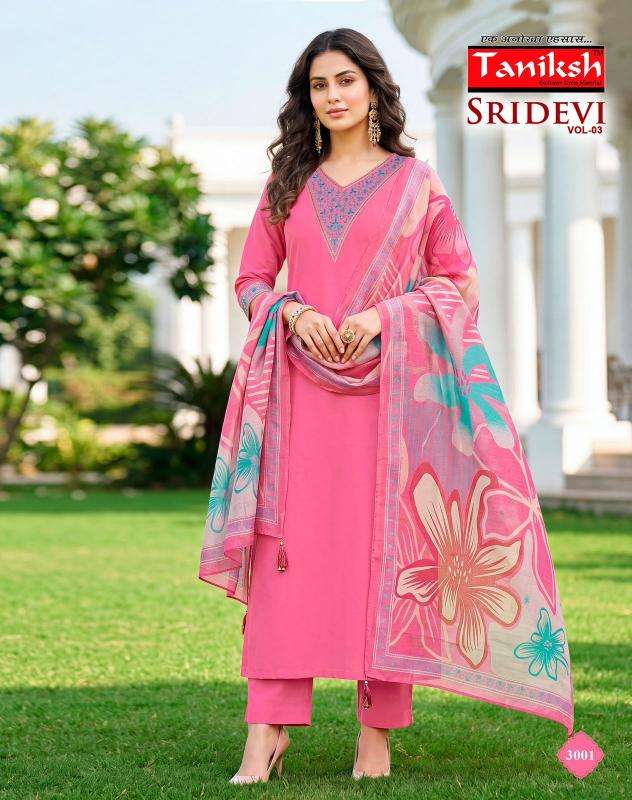 Taniksh sridevi vol 3 Kurti retailers in Ahmedabad