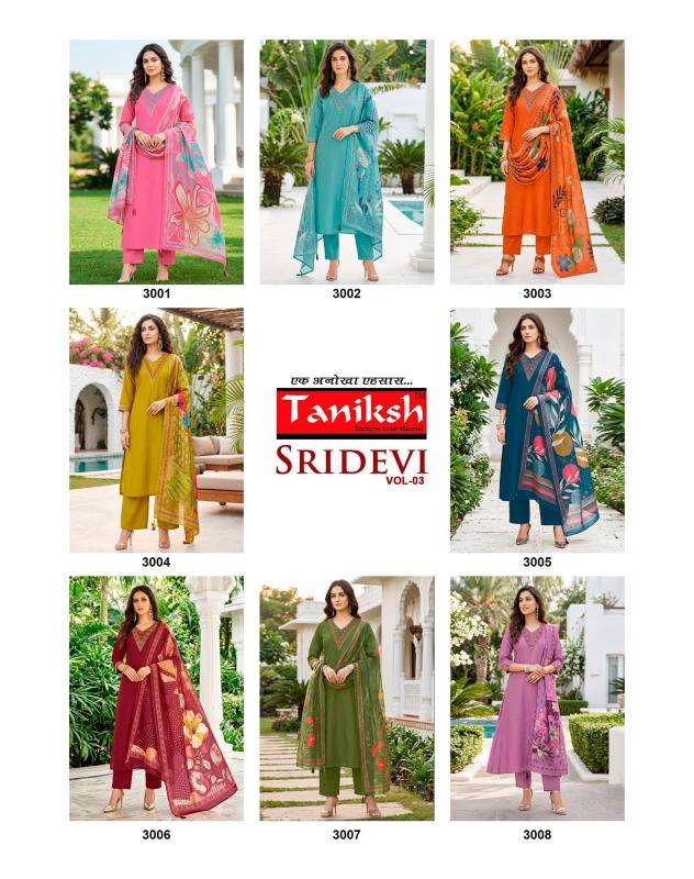 Taniksh sridevi vol 3 Kurti retailers in Ahmedabad