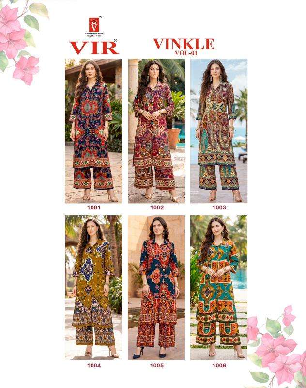 Taniksh vinkle vol 1 designer kurtis wholesale