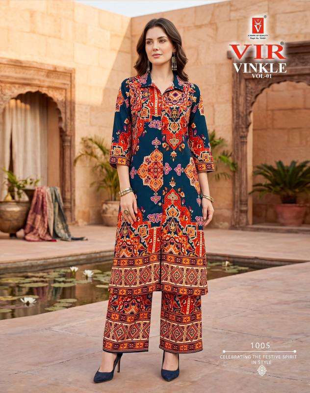 Taniksh vinkle vol 1 designer kurtis wholesale