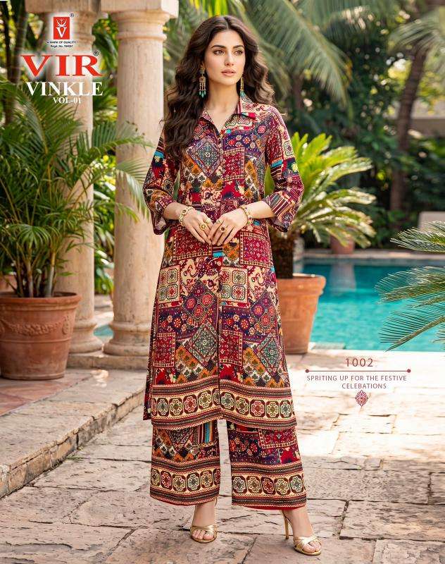 Taniksh vinkle vol 1 designer kurtis wholesale