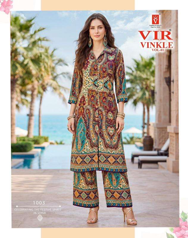 Taniksh vinkle vol 1 designer kurtis wholesale
