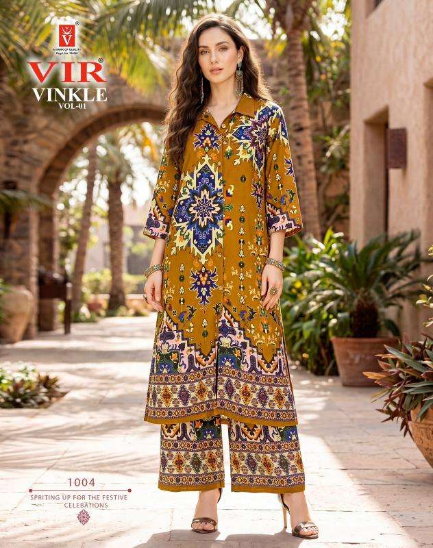 Taniksh vinkle vol 1 designer kurtis wholesale