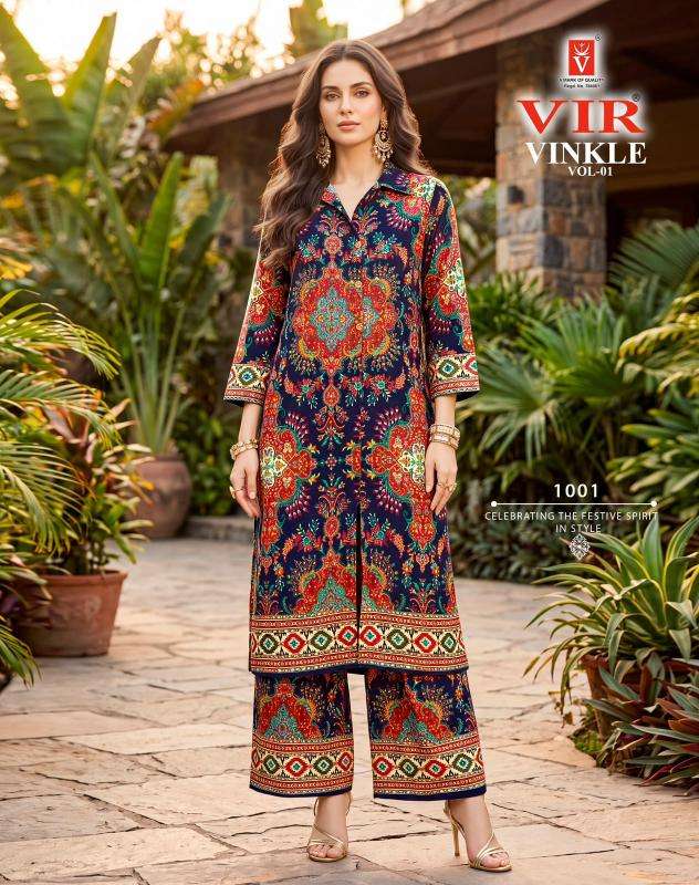 Taniksh vinkle vol 1 designer kurtis wholesale
