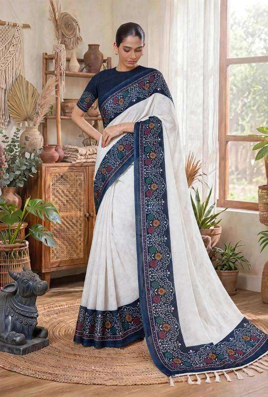 Vastrangan floral Designer saree wholesalers in Chhota Udaipur
