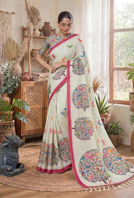 Vastrangan floral Designer saree wholesalers in Chhota Udaipur