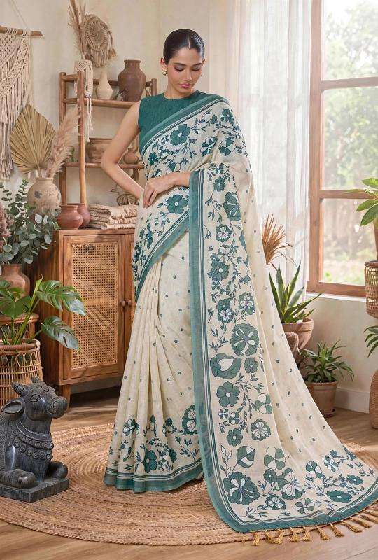 Vastrangan floral Designer saree wholesalers in Chhota Udaipur