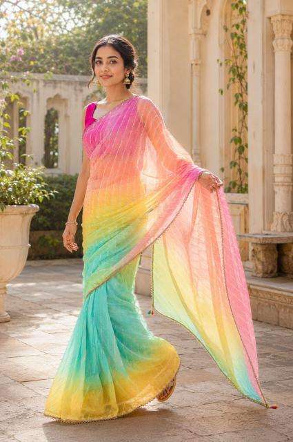 Vastrangan Saree wholesalers in Morbi