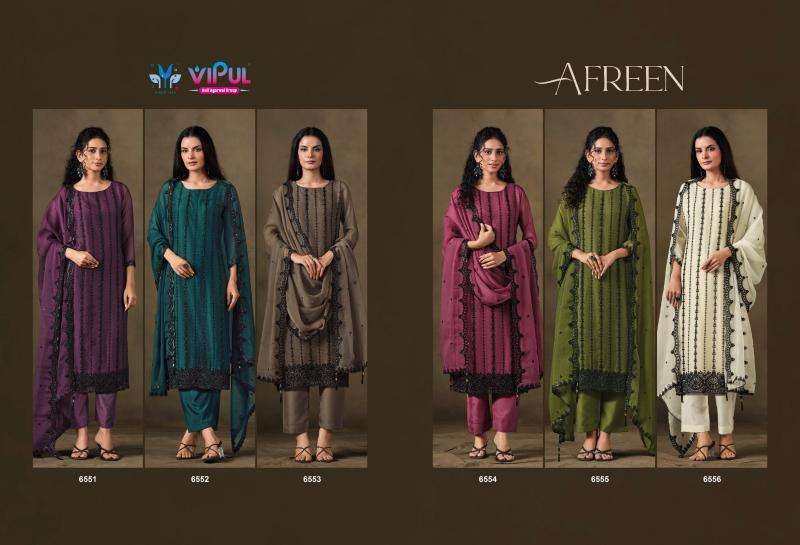 Vipul afreen Anand dress material market