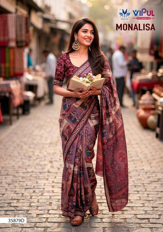 Vipul monalisa Wholesale saree market