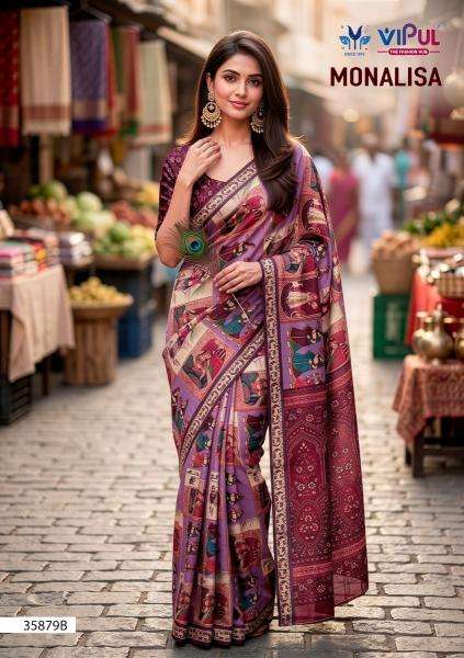 Vipul monalisa Wholesale saree market
