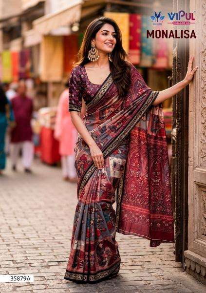 Vipul monalisa Wholesale saree market