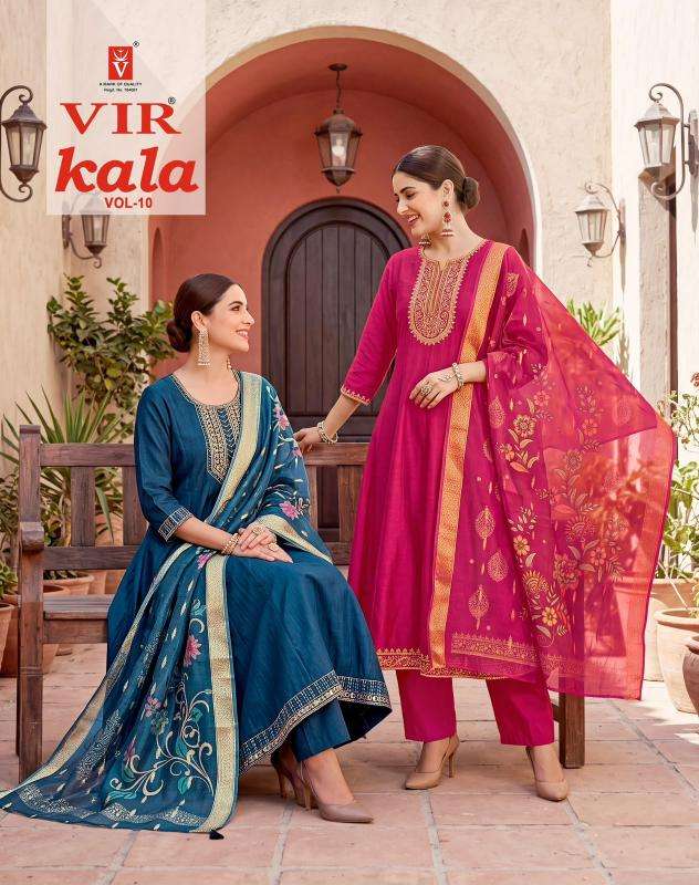Vir kala vol 10  Wholesale kurtis in Bhavnagar